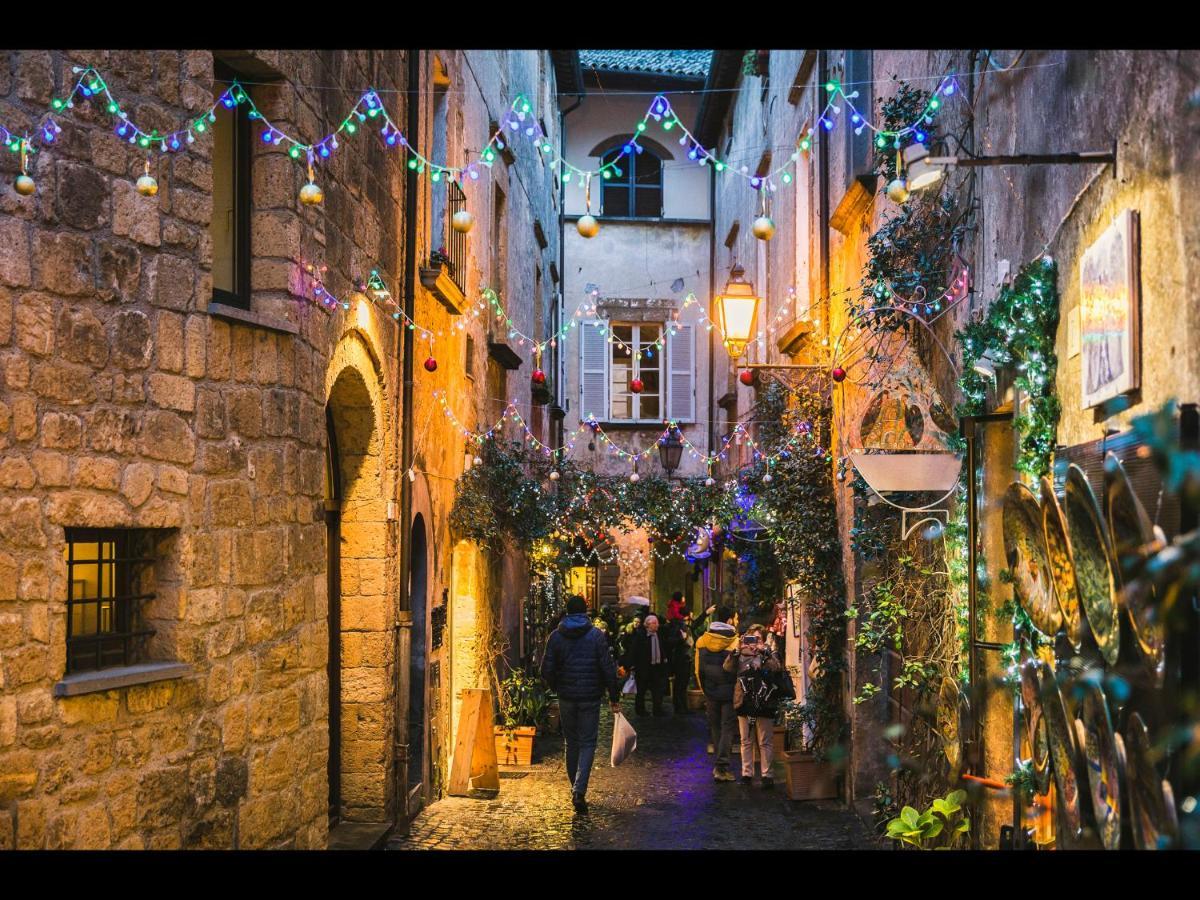Stanza Con Bagno Privato Orvieto Centro Storico, Aria Condizionata Netflix Vicino Al Pozzo Della Cava-Affittacamere "Carvajal Rooms" Buitenkant foto